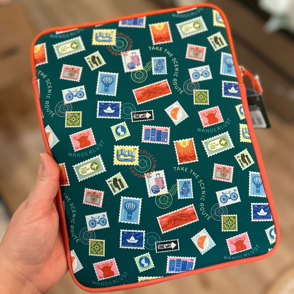 Barnes & Noble Multicolor Stamp Book Sleeve